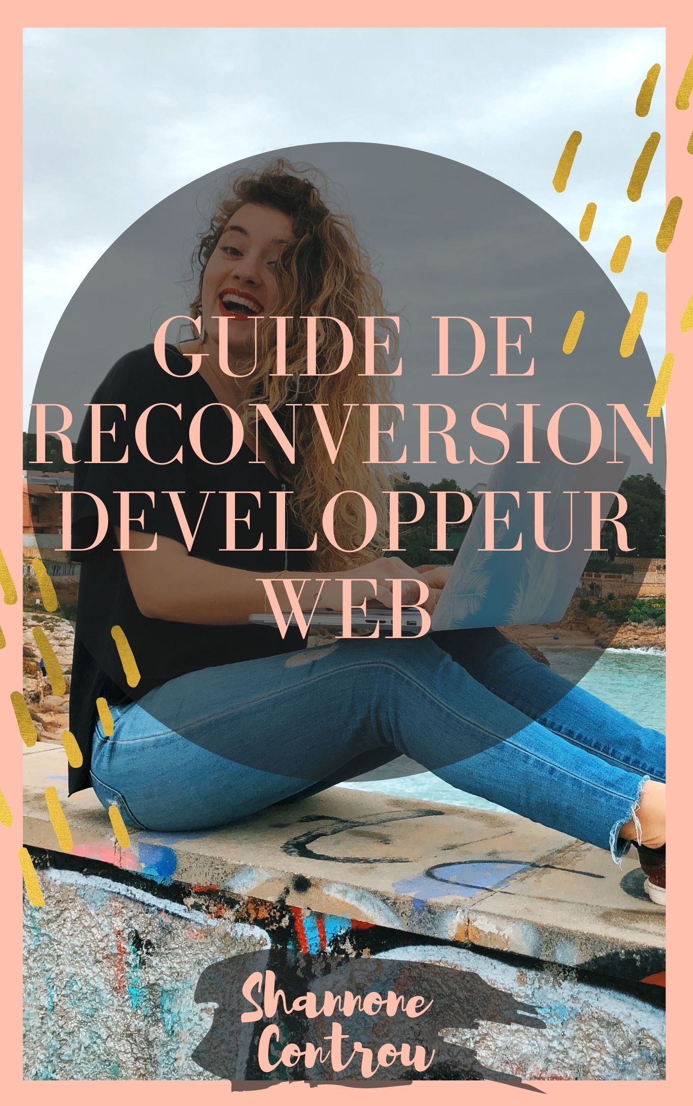 Couverture ebook guide de reconversion du developpeur web